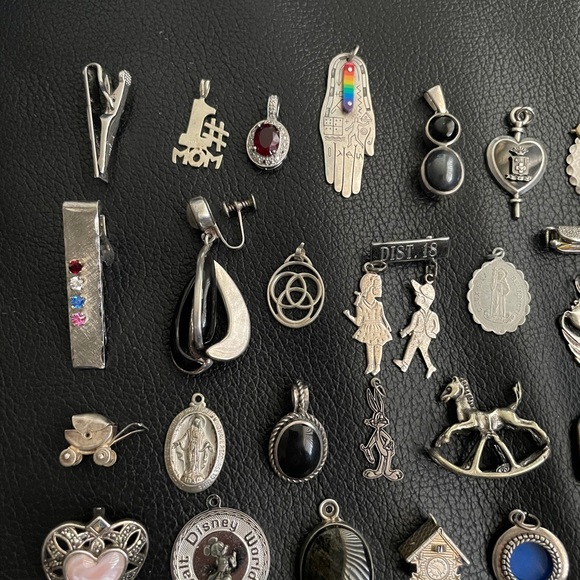 Jewelry | Lot Of 31 Sterling Silver Quality Charms Pendants | Poshmark